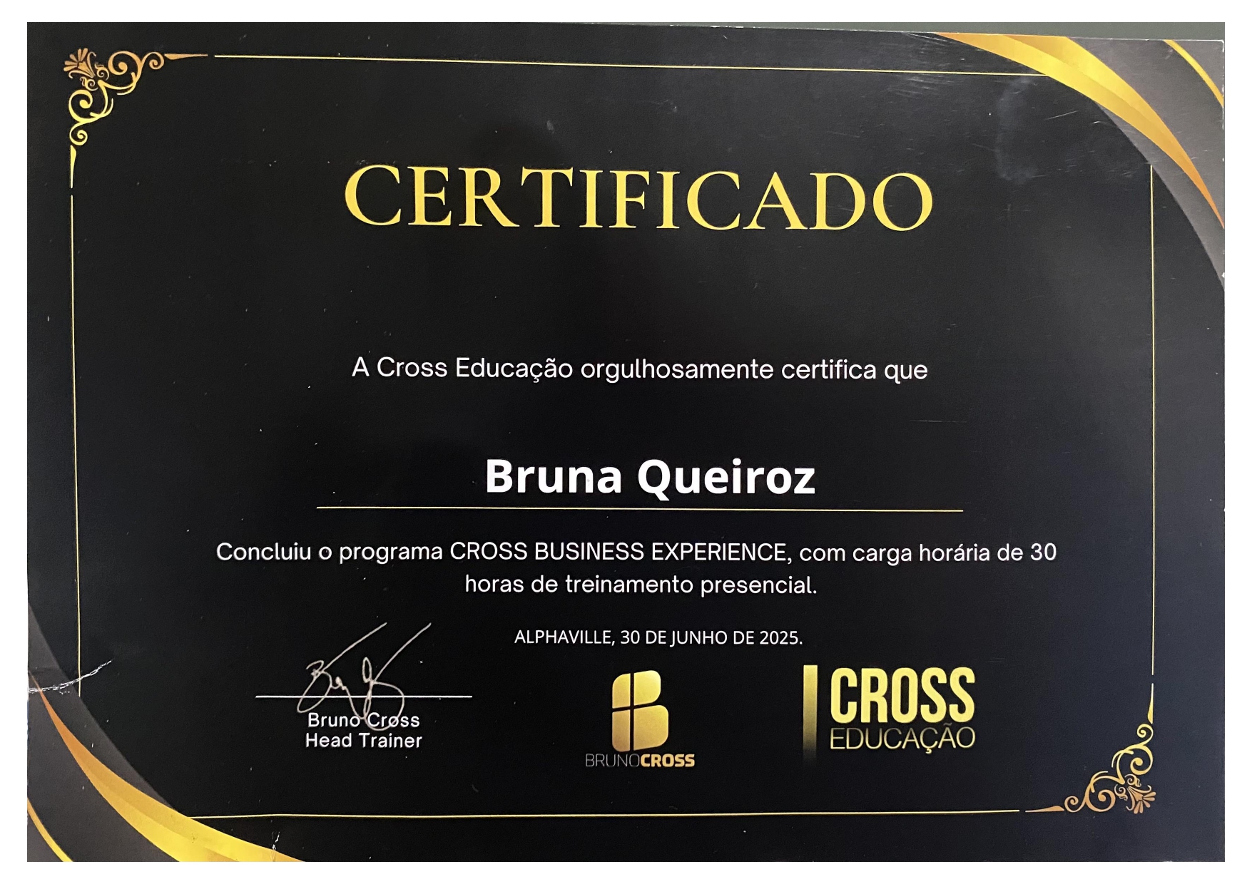 Treinadora Experimental - Cross Educação - 2025